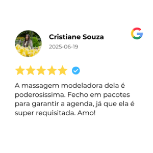 Massagem modeladora - opinião Google Ivone Hungria Estética